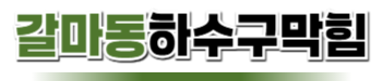 갈마동하수구막힘